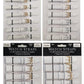 WHMR White calf regular Watch Straps card of 6 Available size 10mm - 20mm