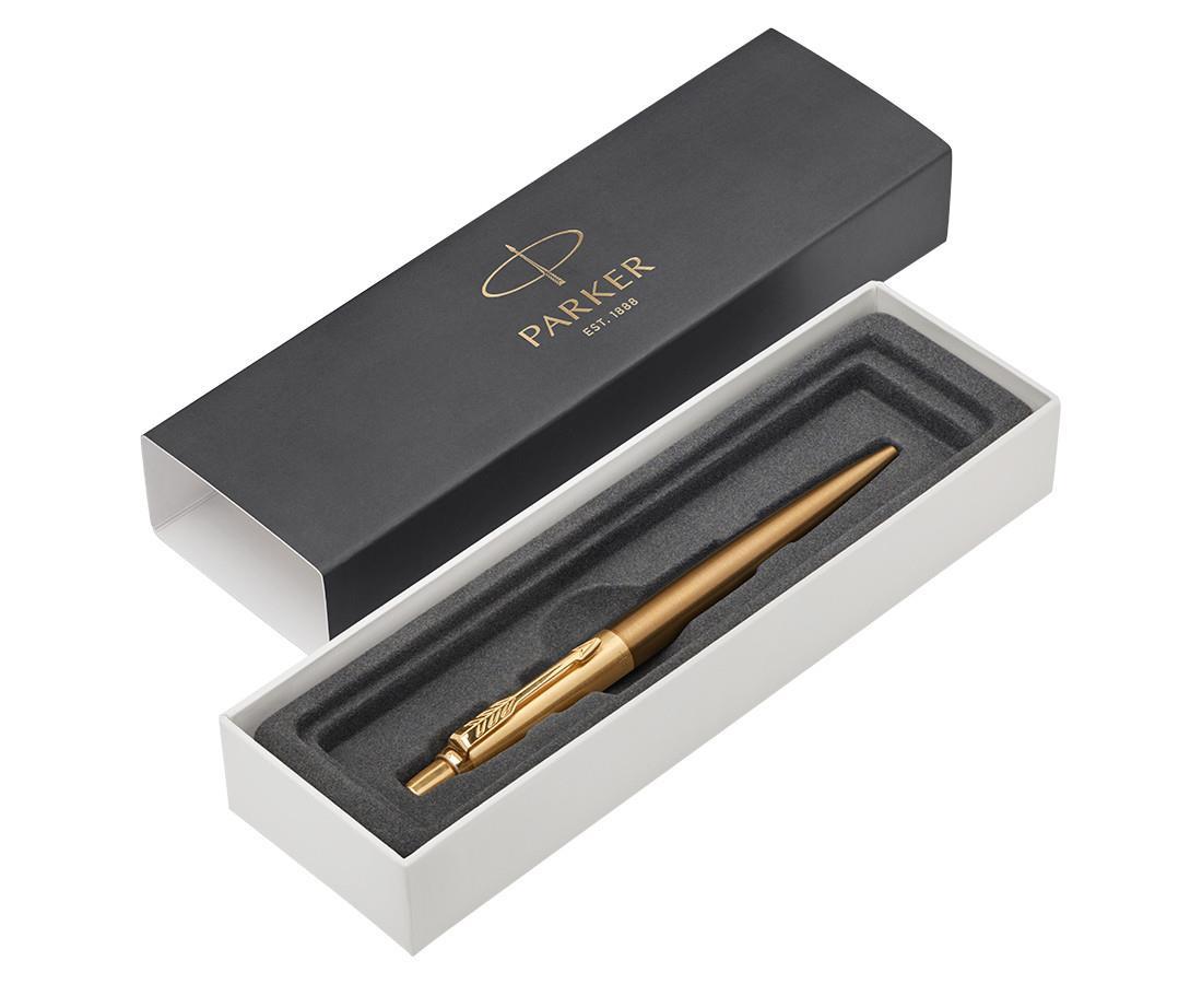 Parker Jotter Premium Ballpoint Pen West End Brushed Gold 1953203