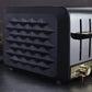 Swan Gatsby 4 Slice Toaster ST14084BLKN- Black And Gold