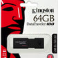 Kingston DataTraveler 100 G3 USB 3.0 Flash Drive- 64 GB