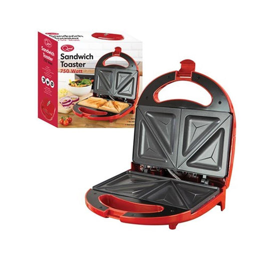 Quest 35149 750W Toastie Maker Toasted Sandwich, Red, 750 W