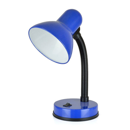 HomeLife 35w 'Classic' Flexi Desk Lamp - Midnight Blue (Carton of 20)