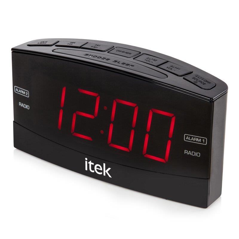 itek Senior Big Button Clock Radio