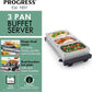 Progress 3 Pan Buffet Server