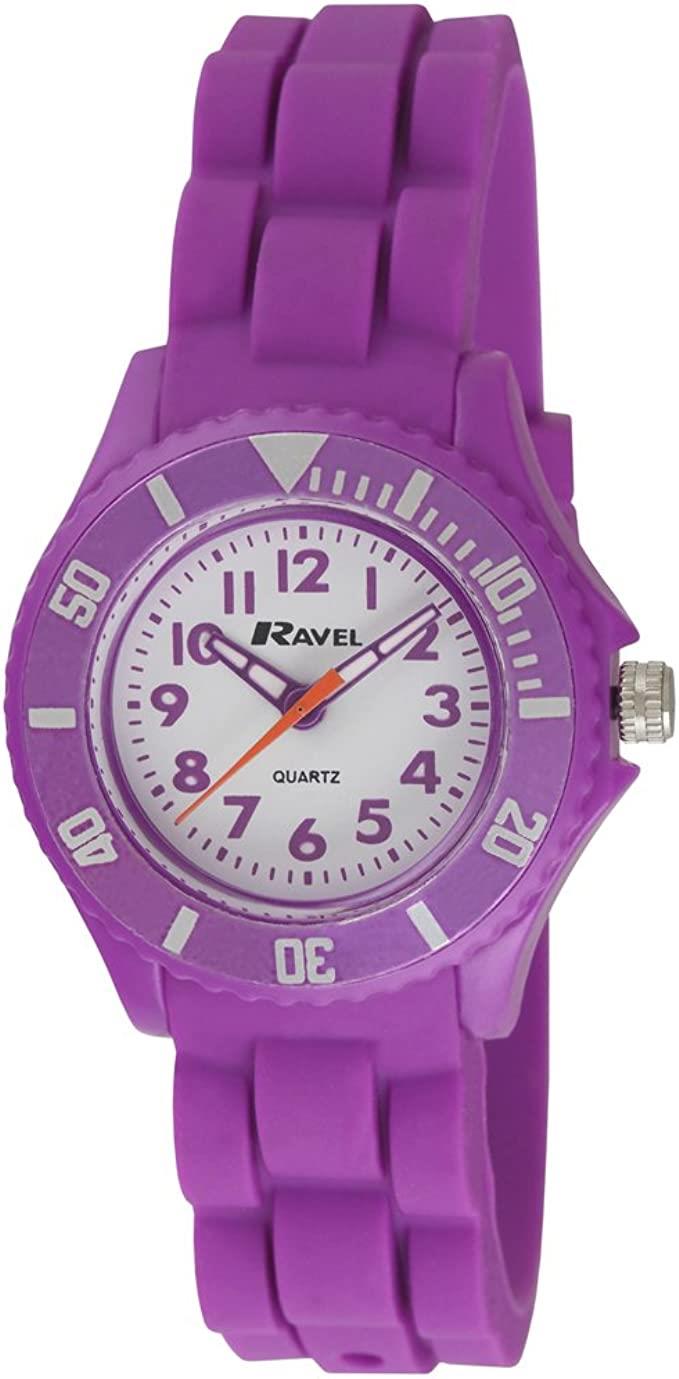 Ravel Unisex Sports Silicon Sports Analogue Watch R1802 - Multiple Colour