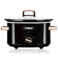 Tower 3.5L Slow Cooker 3.5 Litre 210w Stainless Steel with 3 Heat setting T16018RG