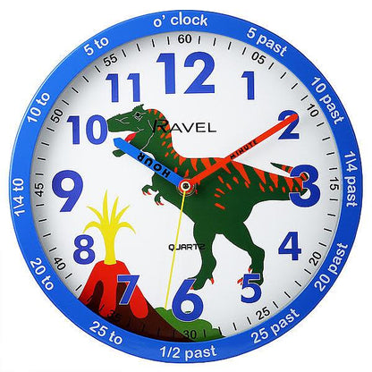 Ravel Time Teacher Wall Clock For Childrens Bedroom R.KC