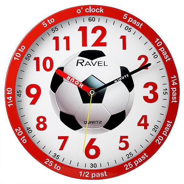 Ravel Time Teacher Wall Clock For Childrens Bedroom R.KC