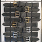 Leather Black Extra Long Watch Straps Pk10 Available sizes 10mm To 24mm 1055.05