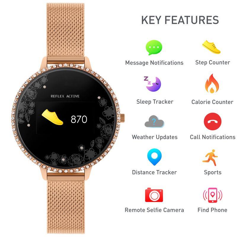 Reflex Active Ladies Bluetooth Smartwatch Ra034042