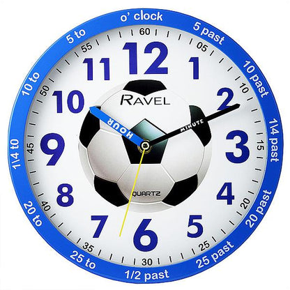 Ravel Time Teacher Wall Clock For Childrens Bedroom R.KC