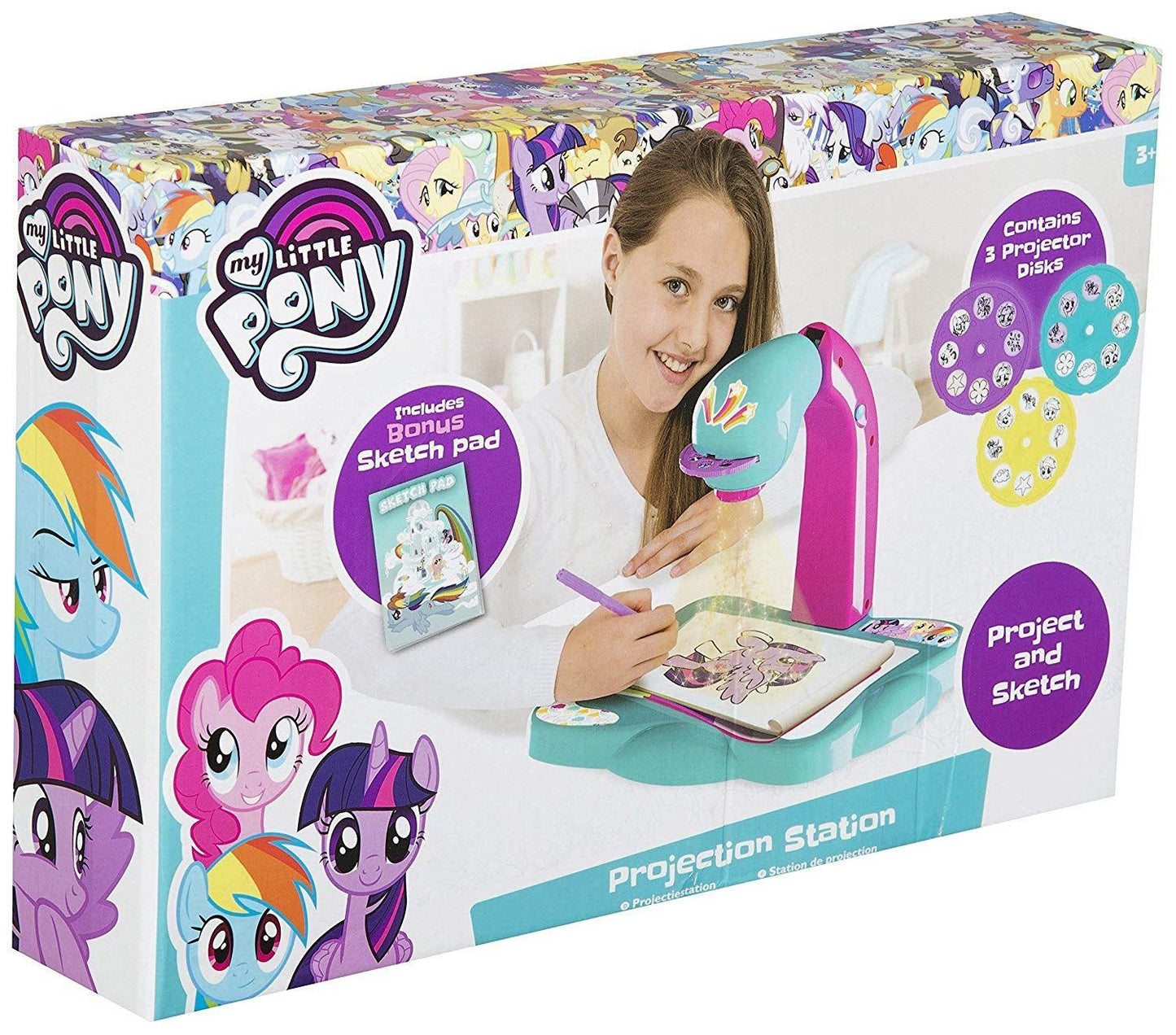 My Little Pony Projection Station Creative Toy Game for Kids Children boy girl