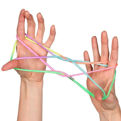 Neon, 2 Tone, Glitter, Rainbow String Set Pack of 24