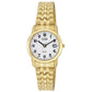 Citizen Ladies Gold Coloured Stainless Steel Expander Watch EW2152-91A