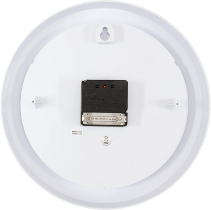 Acctim Cadiz RC Wall Clock 25.5cm White 25 cm 74132