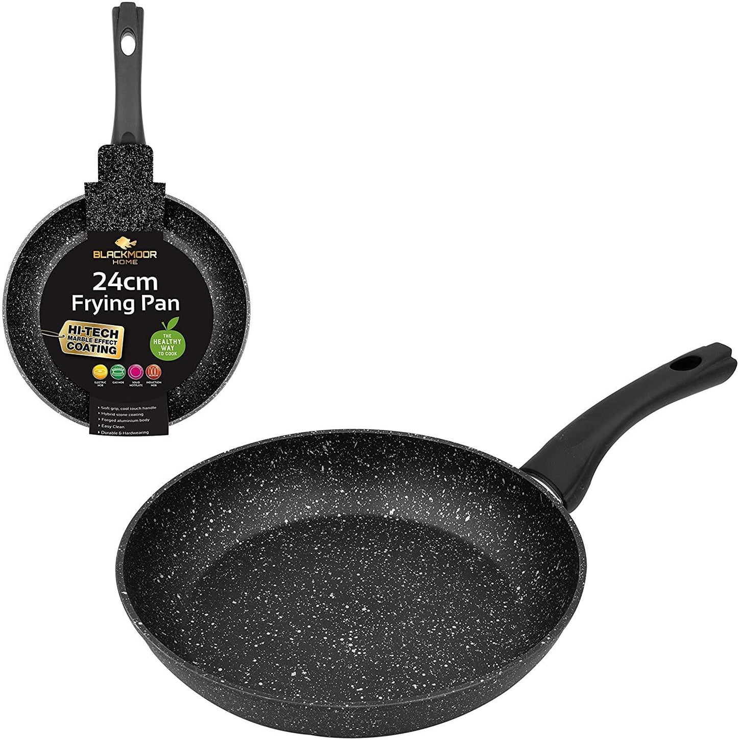 Blackmoor 24cm Frying Pan Black- 67070