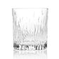 RCR Fire Crystal Short Whisky Water Tumblers Glasses, 240 ml, Set of 6