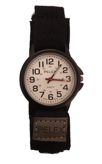 Pelex Mens Velcro Nylon Strap Watch PLX-011 Available Multiple Colour