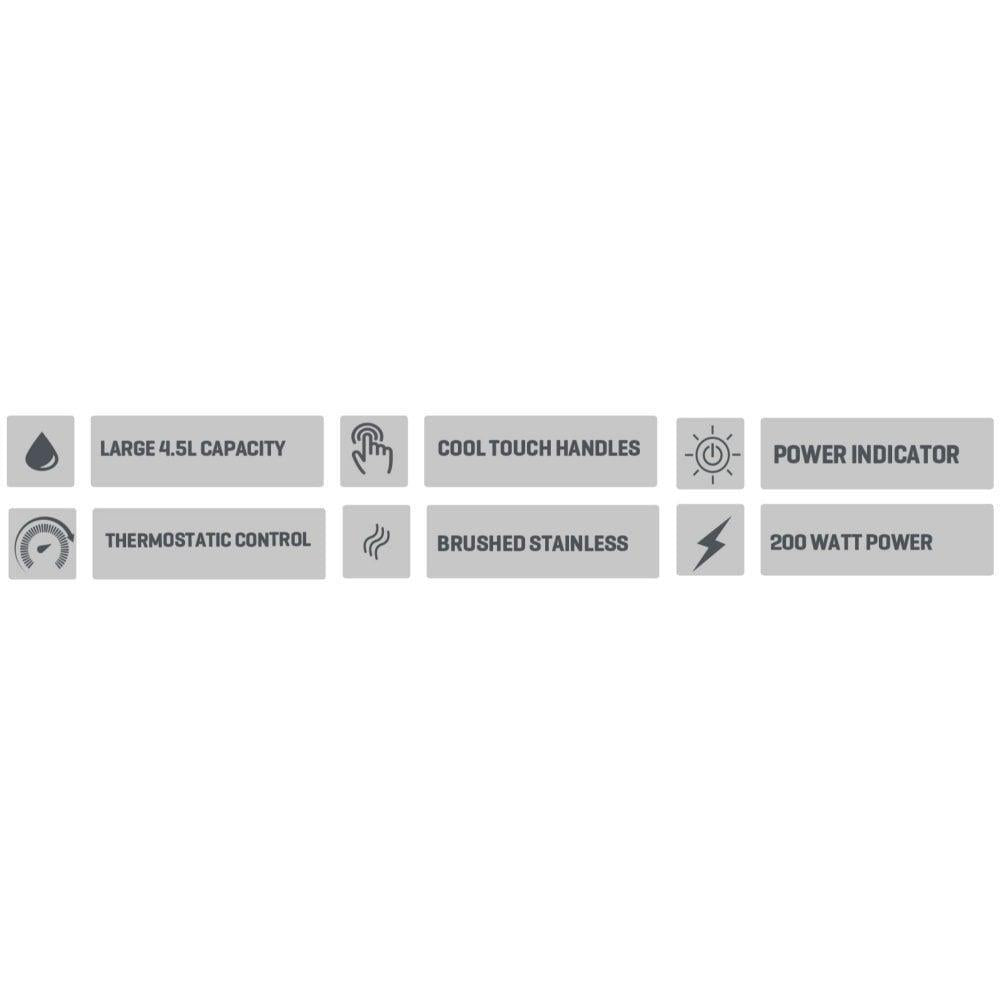 Daewoo Electric Buffet Server Small 3 X 1.5L