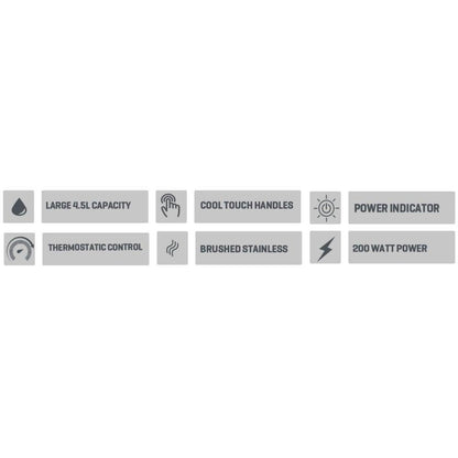 Daewoo Electric Buffet Server Small 3 X 1.5L