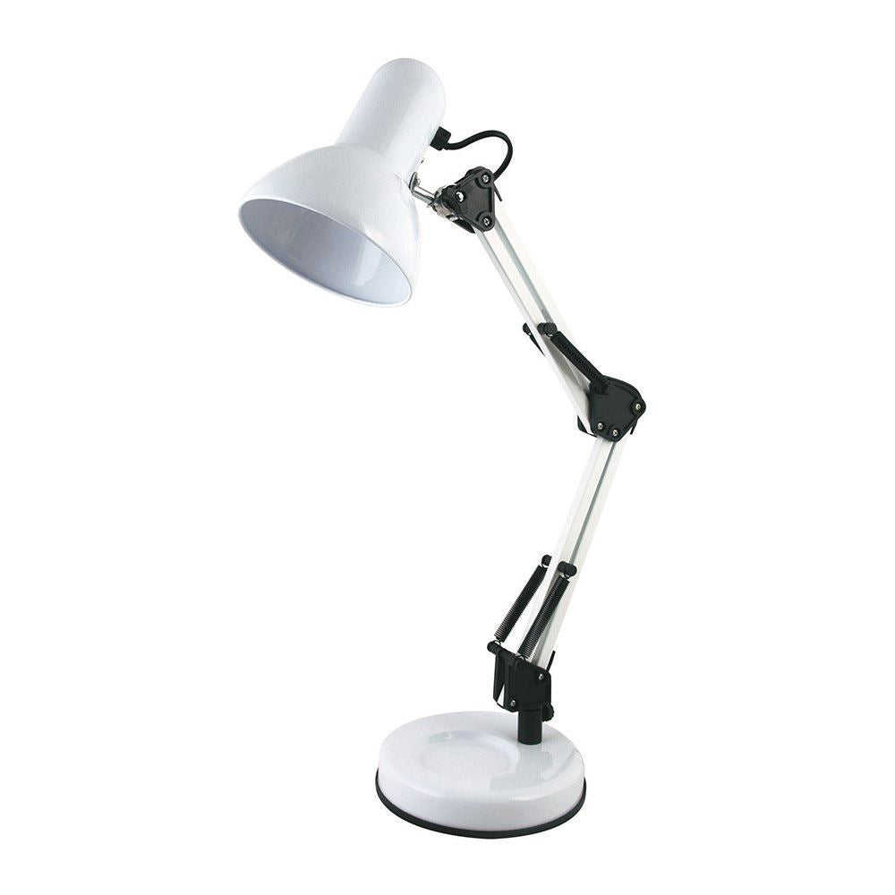HomeLife 35w 'Swing Poise' Hobby Desk Lamp - Diamond White (Carton of 6)