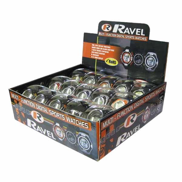 Ravel Adults Digital Multifunction Sports Watch (Pack of 15) RDIGI-4