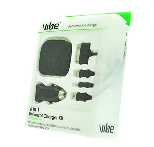Vibe Universal Mains & Car Phone Charger Set