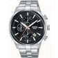 Pulsar Mens Chronograph Stainless Steel Bracelet Watch Pm3117
