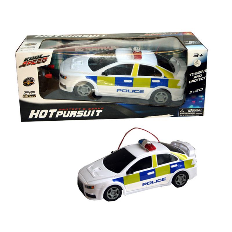 UK Police Radio Control RC Car Toy Game for Kids Boy Girl