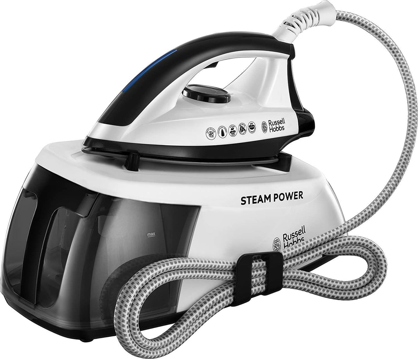 Russell Hobbs Series 1 Steam Generator Iron 2400W Black/White