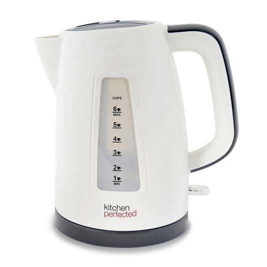 KitchenPerfected Eco-Friendly 3Kw Fast Boil Cordless Kettle - Cream (Carton of 12)