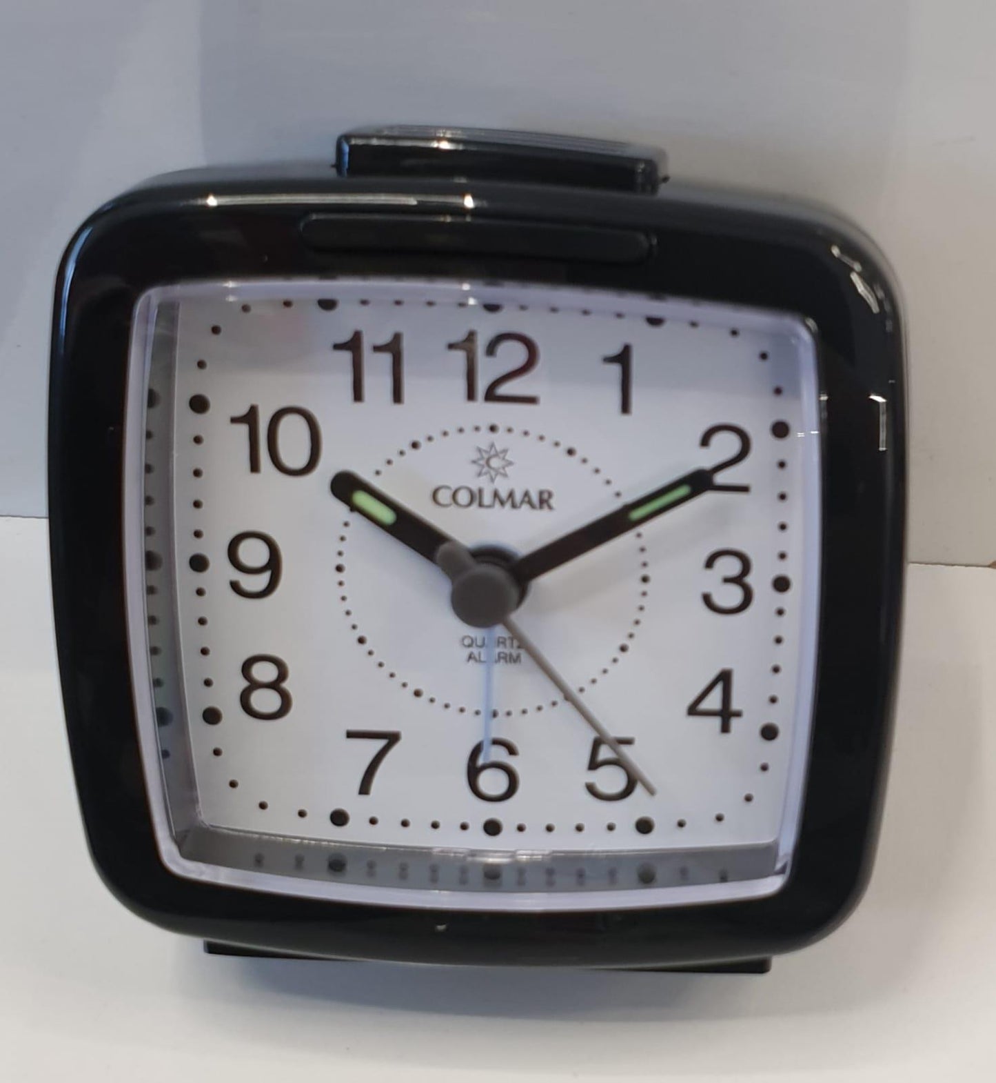 COLMAR ALARM CLOCK WITH SNOOZE/LIGHT GOLD & Black C145