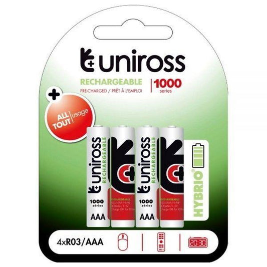 Uniross AAA 1000 Hybrio Ready To Use