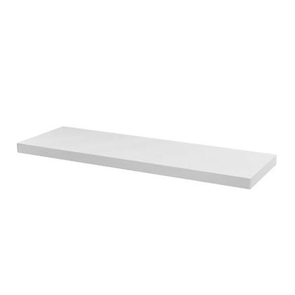 Anika 80cm White High Gloss Floating Shelf (Carton of 6)