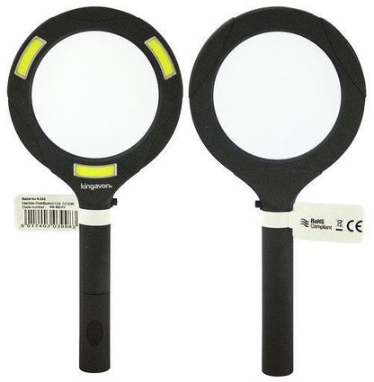 Kingavon 3W COB LED Light Magnifying Glass, Black MS111 Watch Tool