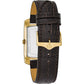Bulova Mens Analogue Classic Quartz Watch With Leather Strap 97b162