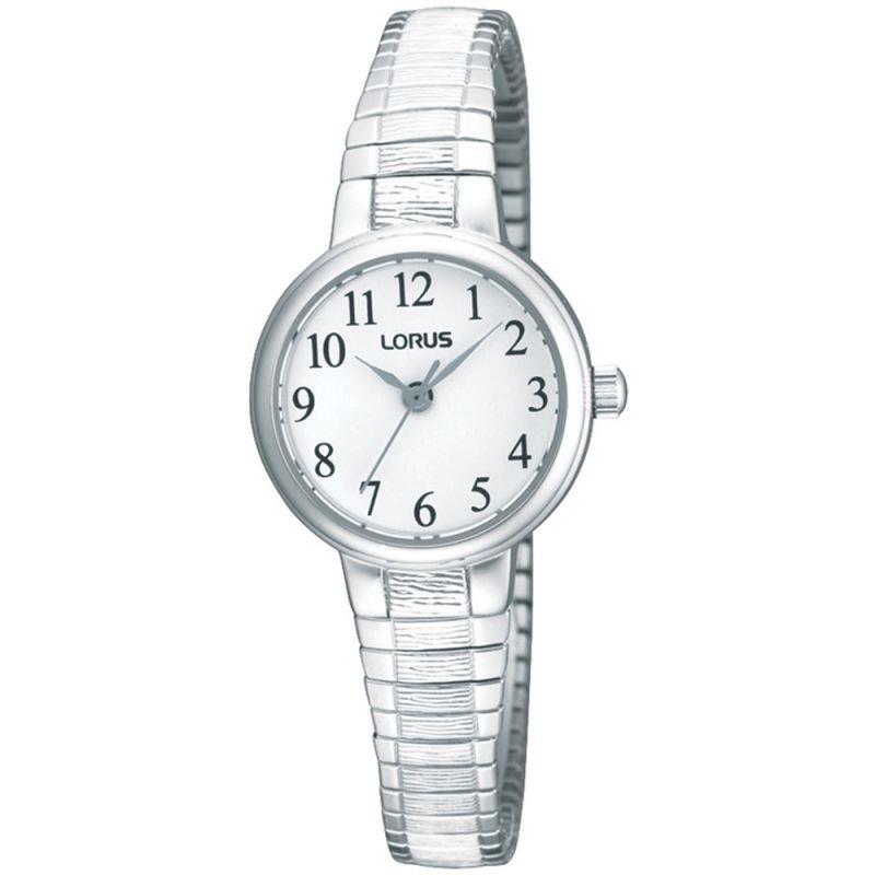 Lorus Women's Fashion Silver Expander Watch RG239NX9