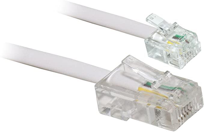 RJ11 Plug - RJ45 Plug 3m Cable TEL-613