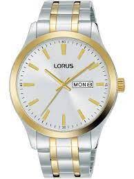 LorusMens Dress Two Tone Watch RH346AX9