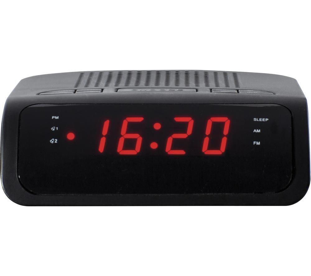 Daewoo PLL AM/FM Alarm Clock Radio LED Dispaly- AVS1333