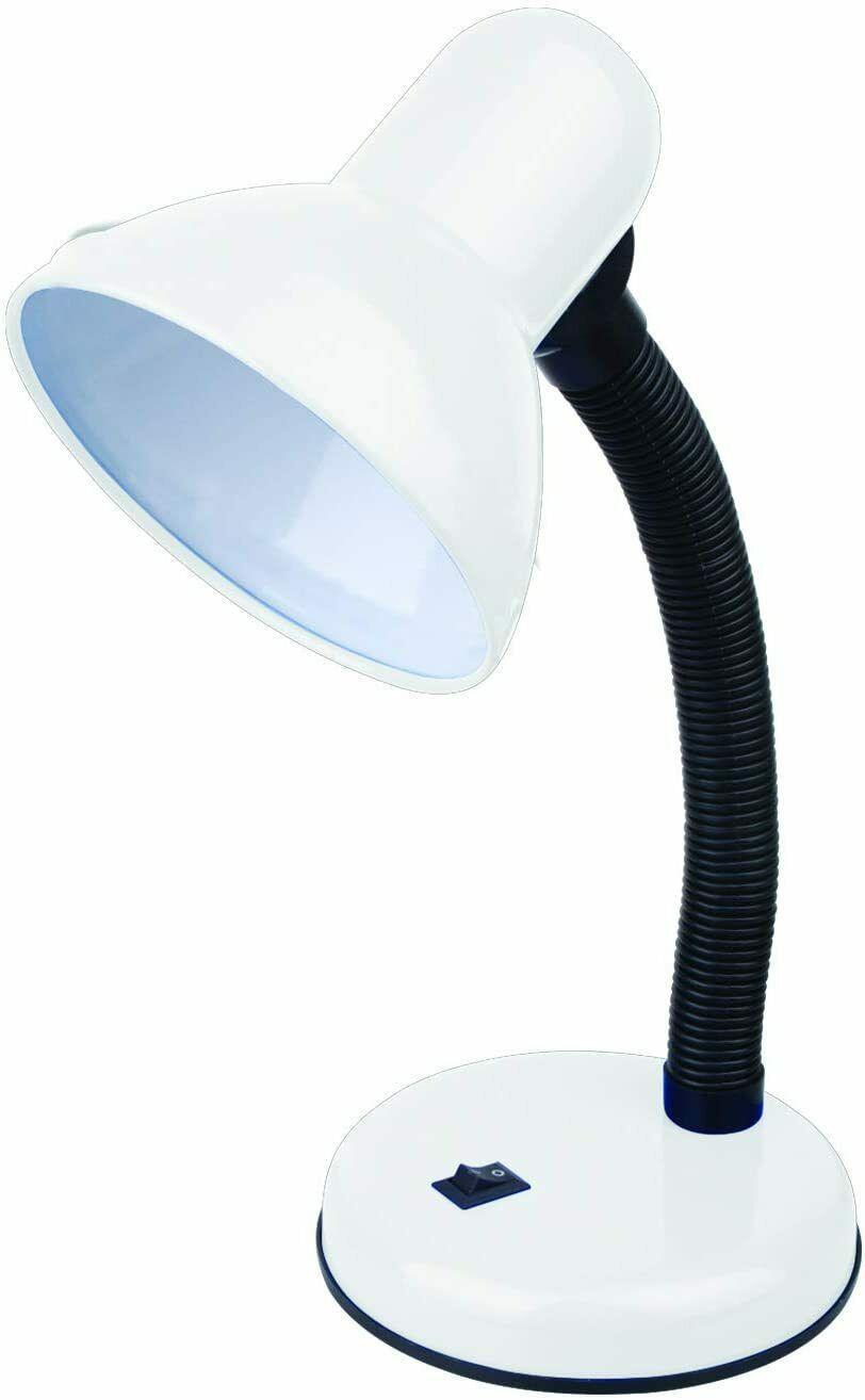 Kingavon E27 Desk lamp White