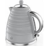 Swan Grey 1.7l Jug Kettle & 2 Slice Toaster