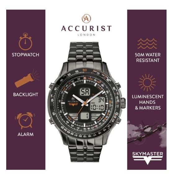 Accurist skymaster watch online price