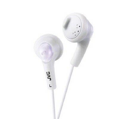 JVC Gumy Bass Boost Stereo headphones HA-F160-W- Coconut White