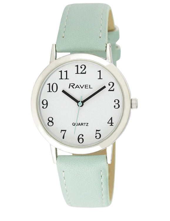Ravel Ladies Basic Strap Large Watch R0137.1 Available Multiple Colour