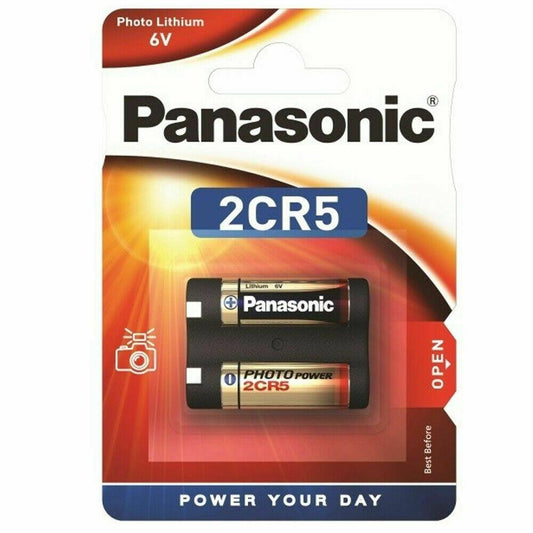 Panasonic 2CR5 Lithium 6.0v Battery