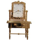 Miniature Clock Gold Dressing Table Solid Brass IMP41 - CLEARANCE NEEDS RE-BATTERY