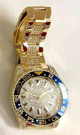 NY LONDON Mens Fashion BLING WATCH PI-7672 AVAILABLE MULTIPLE COLOUR