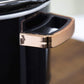 Tower 3.5L Slow Cooker 3.5 Litre 210w Stainless Steel with 3 Heat setting T16018RG