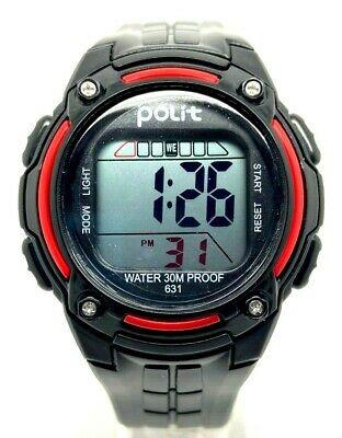 Polit Mens Digital Watch In Tin, Assorted Stlyes And Colours Cw-0037